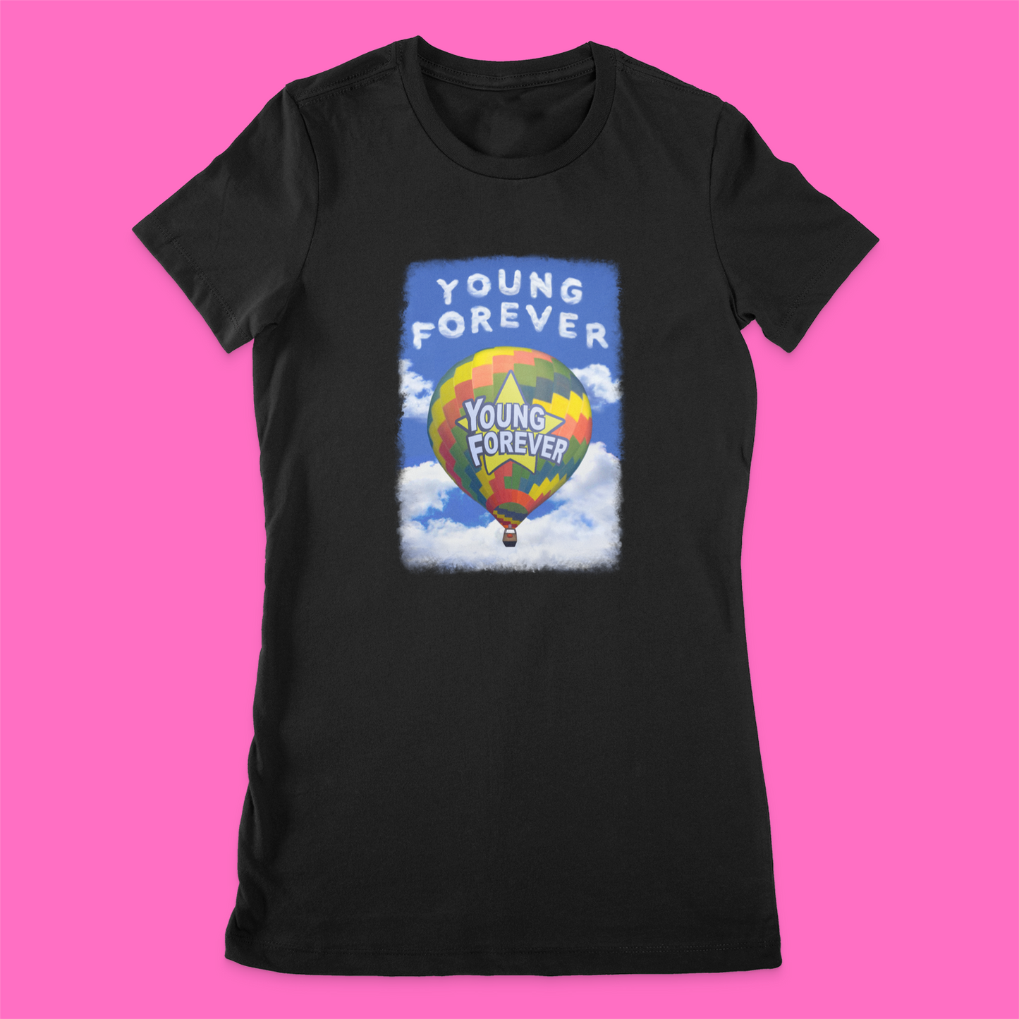 Women's YF Black Balloon Tees