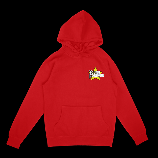 Young Forever Red Hoodie