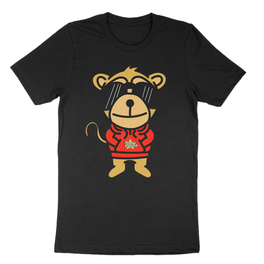 Young Forever Black Young Chimp Tees