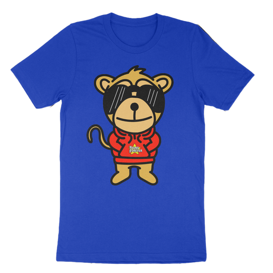 Young Forever Blue Young Chimp Tees