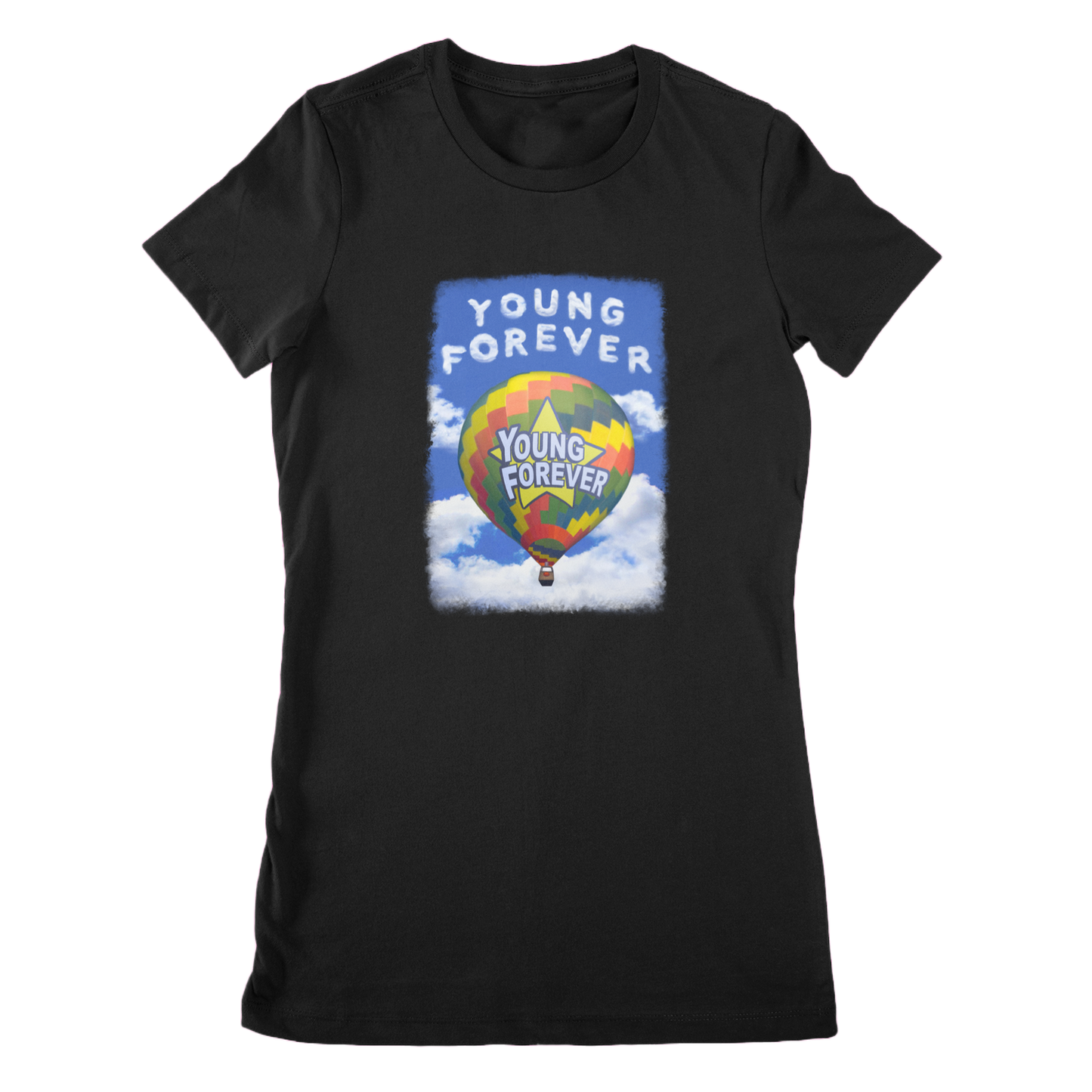 Women's YF Black Balloon Tees