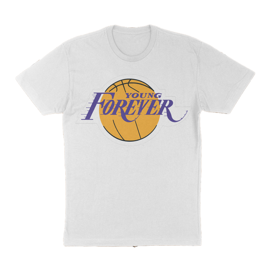 Young Forever White Lakers Tees