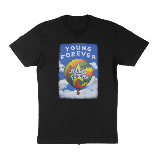 Young Forever Black Balloon Tees